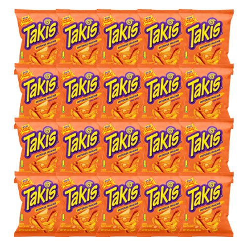 20x Takis Intense Nacho 92g - Kingofcandy.de