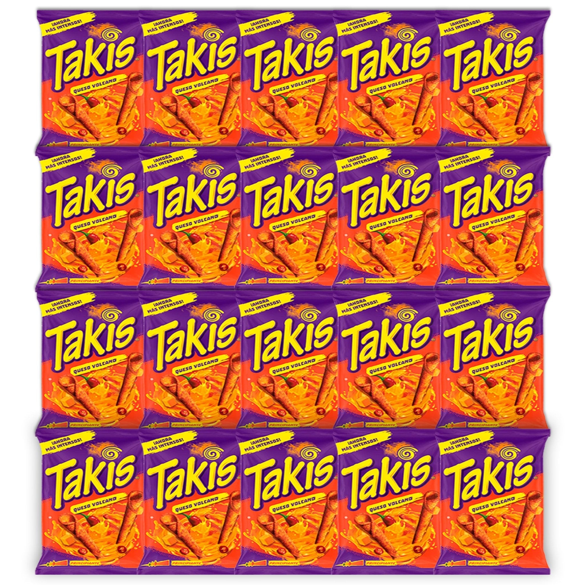 20x Takis Queso Volcano 100g - Kingofcandy.de