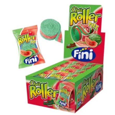 40x Fini Roller Watermelon 20g - Candy24 - Großhandel - B2B