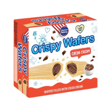 Crispy Wafers Cocoa Cream 180g