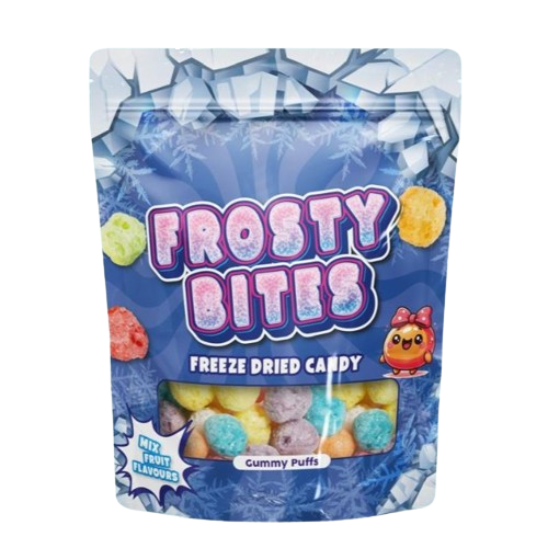 Gefriergetrocknete Süßigkeiten Frosty Bites Puffs 50g