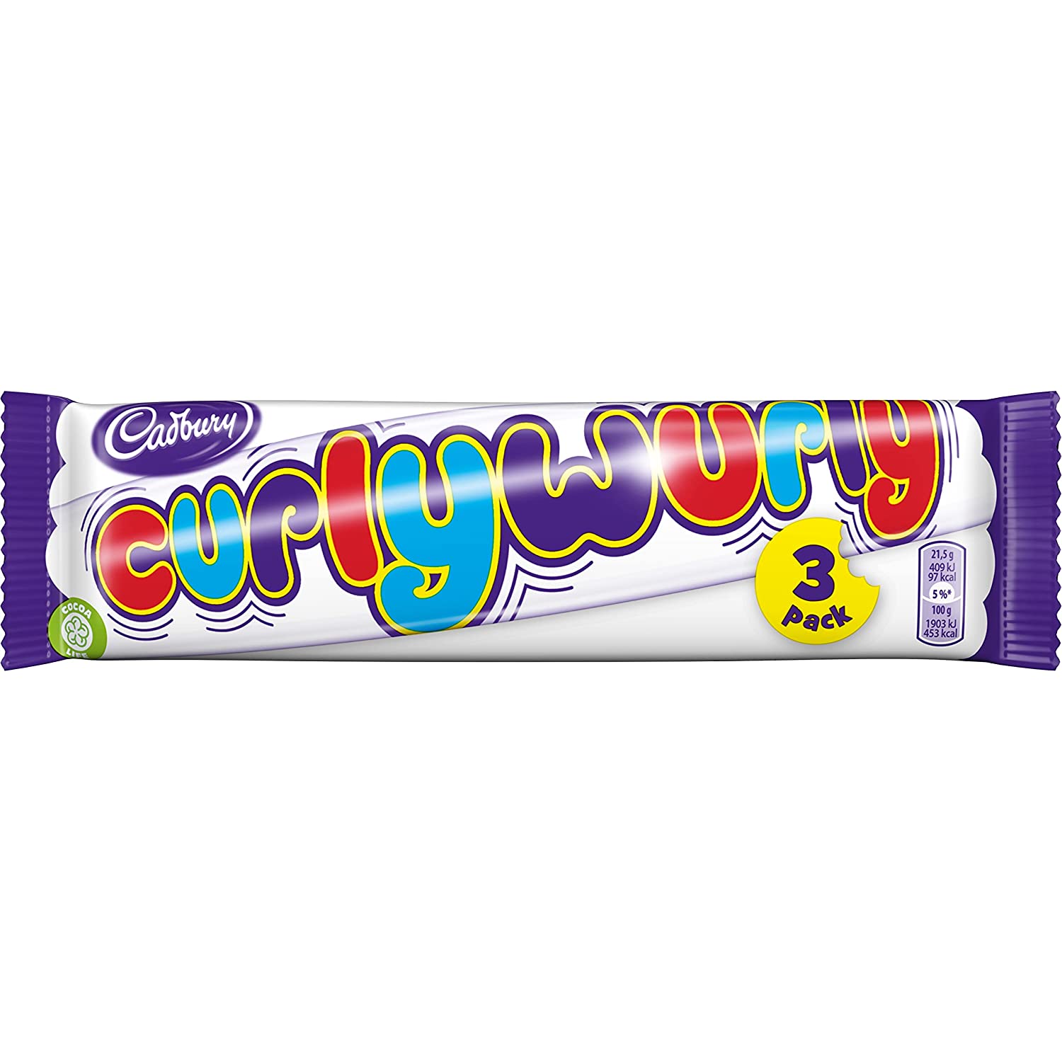 Cadbury Curly Wurly 3x21,5g - Kingofcandy.de