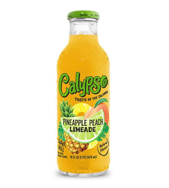 Calypso Pineapple Peach Lemonade 473ml - Kingofcandy.de