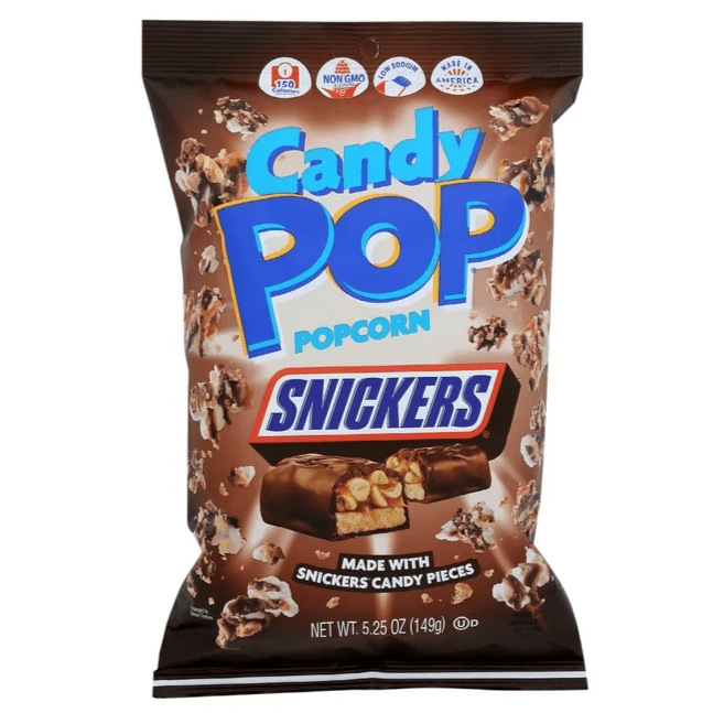 Candy Pop Popcorn Snickers 149g - Kingofcandy.de