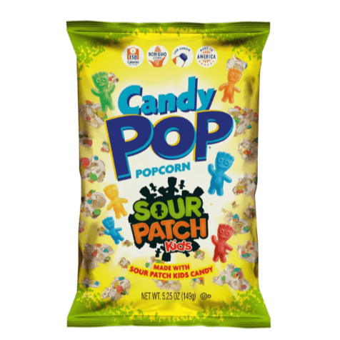 Candy Pop Popcorn Sour Patch Kids 149g - Kingofcandy.de