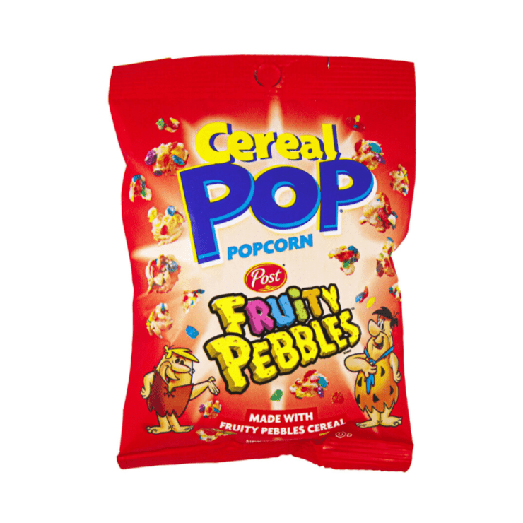 Cereal Pop Popcorn Fruity Pebbles 28g - Kingofcandy.de