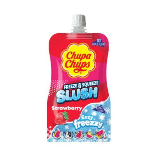 Chupa Chups Strawberry Freeze & Squeeze Flush 250ml - Kingofcandy.de