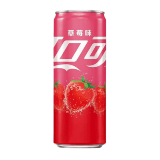 Coca Cola Strawberry China 330ml - Kingofcandy.de