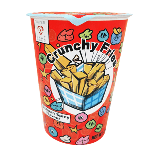 Crunchy Fries Sichuan Spicy Flavour 50g - Kingofcandy.de