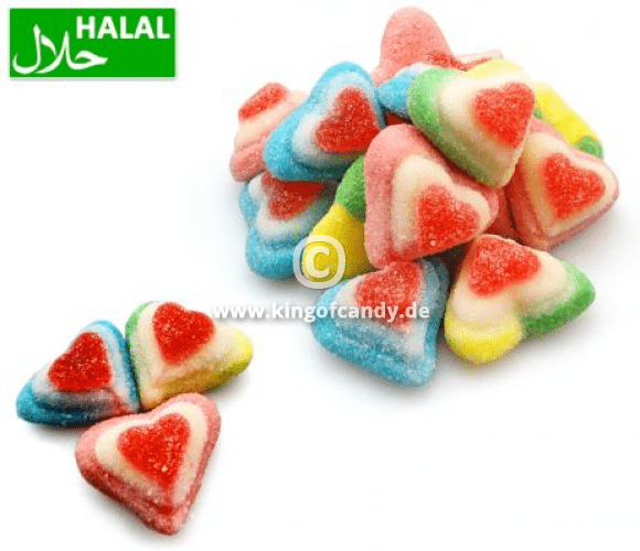 DP Sugared Heart 3 - D 1 Kilo - Kingofcandy.de