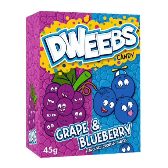 Dweebs Grape & Blueberry 45g - Kingofcandy.de