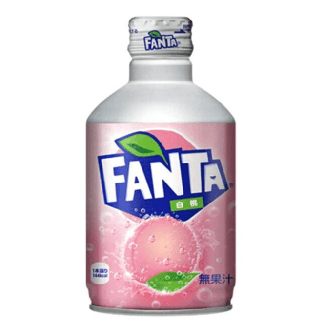 Fanta White Peach Japan 300ml - Kingofcandy.de