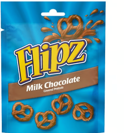 Flipz Milk Chocolate 140g - Kingofcandy.de