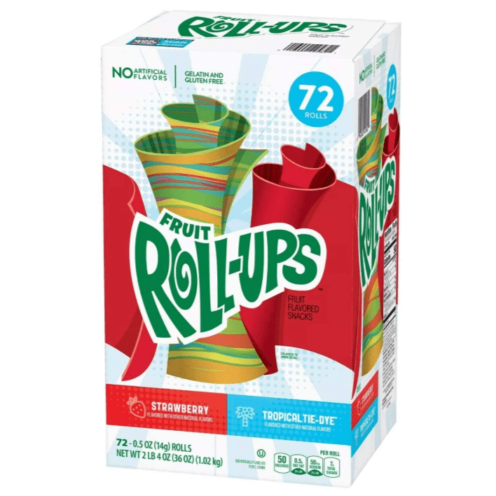 Fruit Roll - Ups (72er) 1008g - Kingofcandy.de