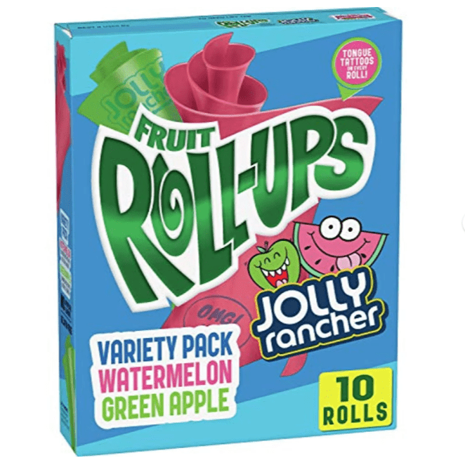 Fruit Roll Ups x JOLLY Rancher (10er Pack) 141g - Kingofcandy.de