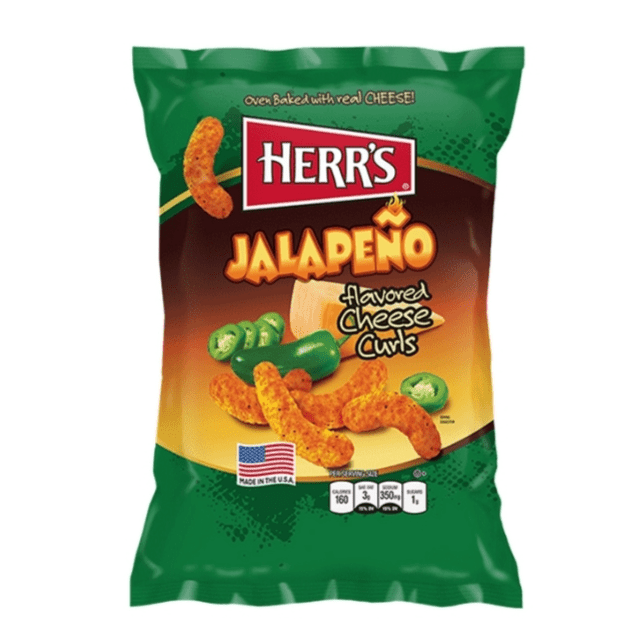 Herrs Jalapeno Cheese Curls 170g - Kingofcandy.de