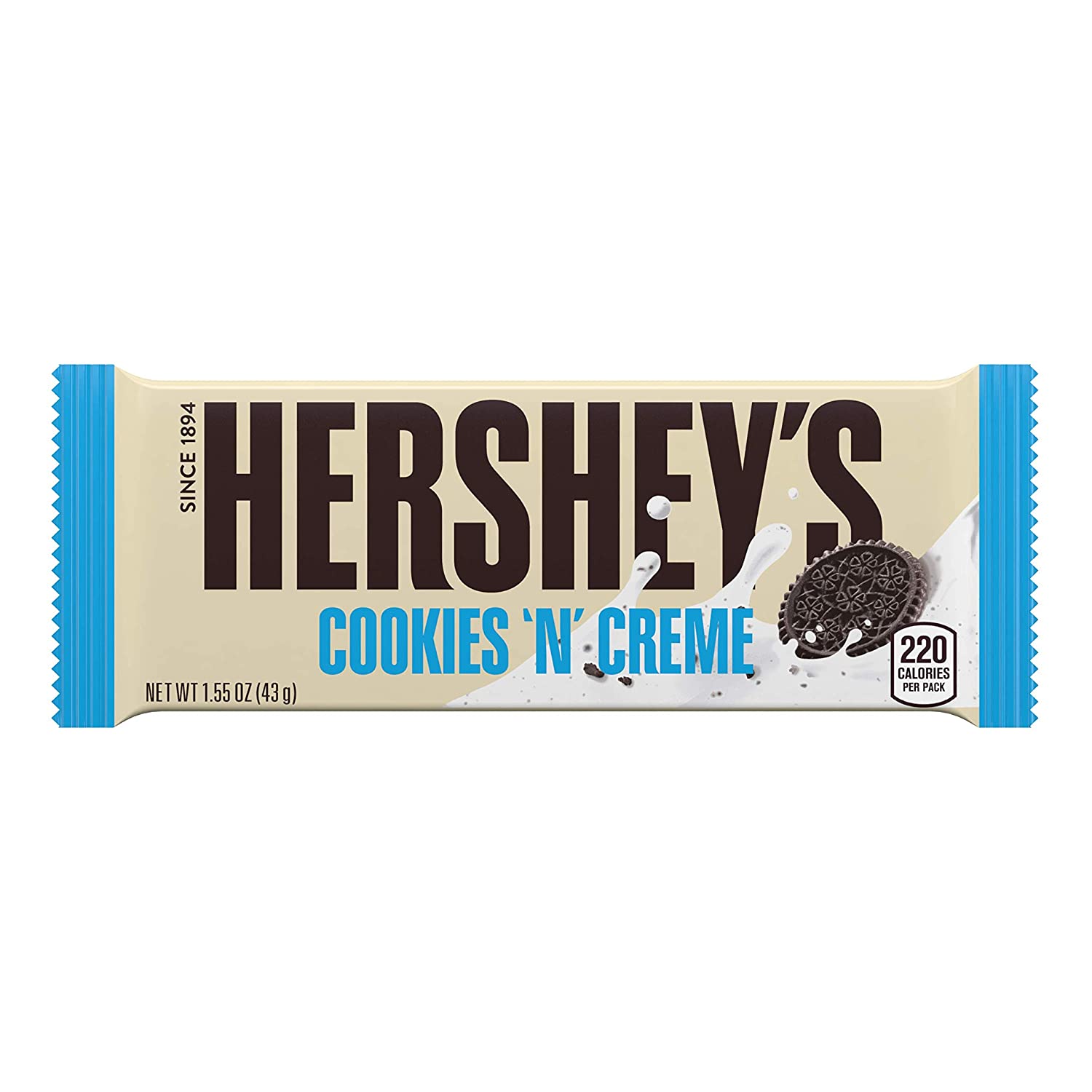 Hershey Cookies NCream 43g - Kingofcandy.de