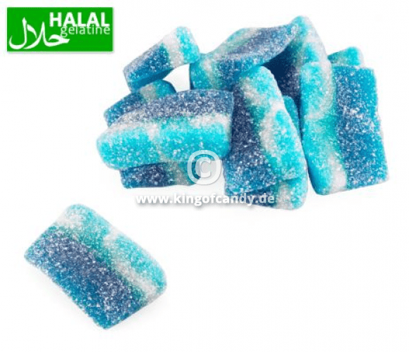 Jake Sour Blue Raspberry Wedges 1 Kilo - Kingofcandy.de