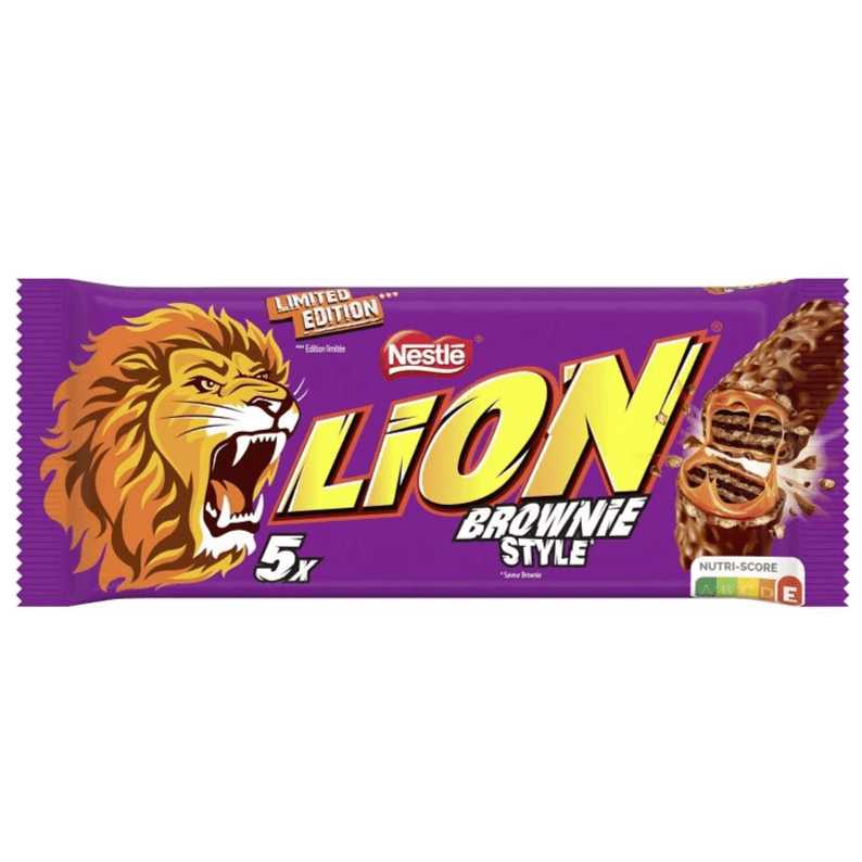 Lion Brownie Style (5er Pack) 150g - Kingofcandy.de