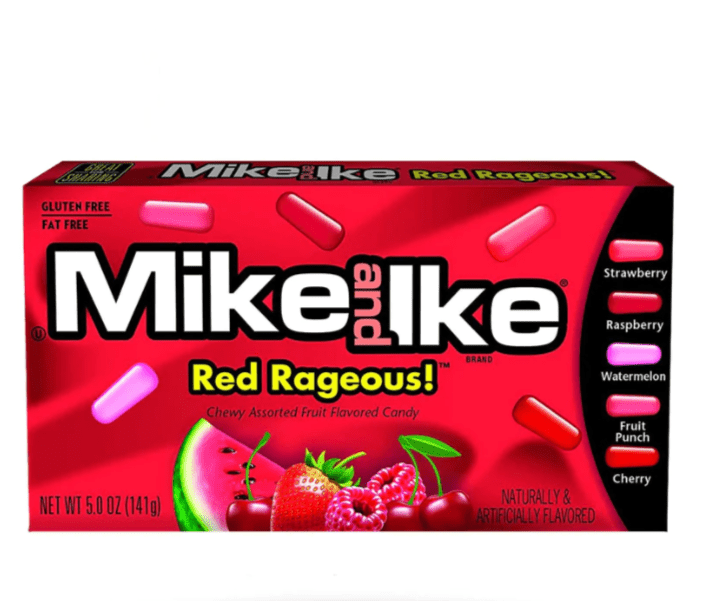 Mike and Ike Red Rageous 120g - Kingofcandy.de