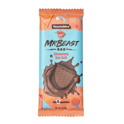 Mr. Beast Bar Chocolate Sea Salt 60g - Kingofcandy.de