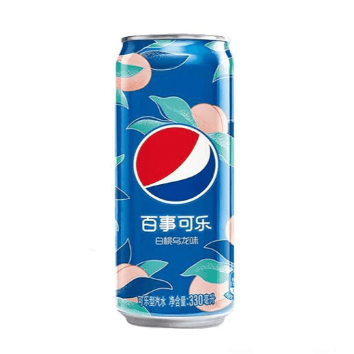 Pepsi White Peach 330ml - Kingofcandy.de