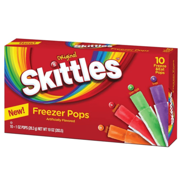 Skittles Freezer Pops 283,5g - Kingofcandy.de