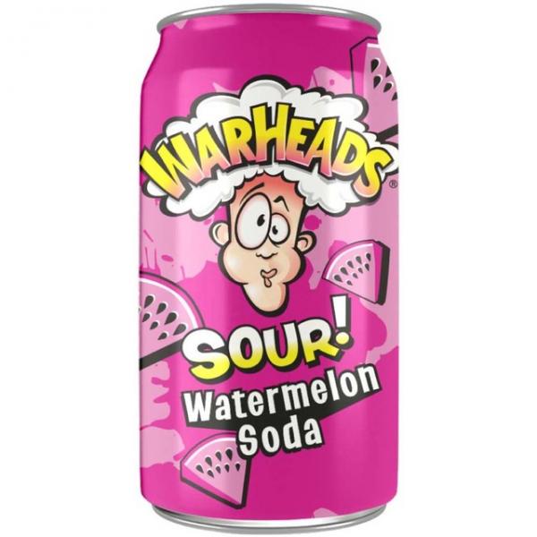 WarHeads Watermelon Soda 355ml - Kingofcandy.de